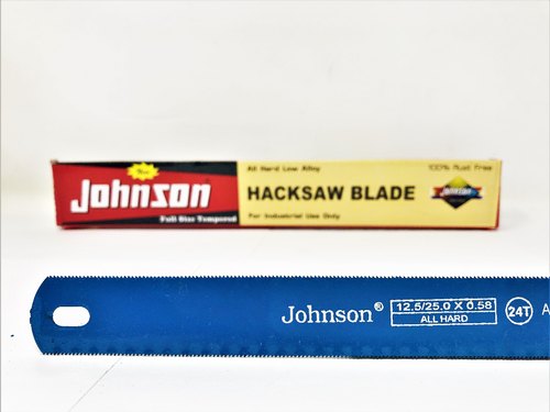 Johnson 300mm*12.5mm*0.63mm Jhonson Hacksaw Blade, For Metal Cutting
