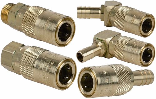 Brass Quick Connect Coupling, For Hydraulic Pipe, Size: 1 inch