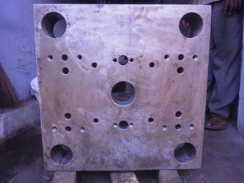 Drilling Jig Boring Job Work, for Industrial, L Sturcture, Base Plate