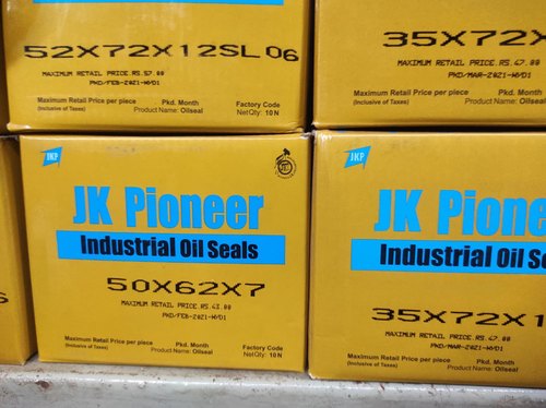 Rubber Black Jk Make Oil Seal, For Industrial, Packaging Type: Packet