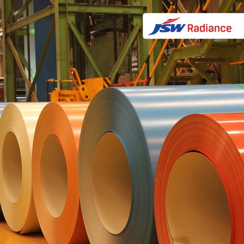 JSW Radiance Colour Coated Steel Sheets, Material Grade: 550 Mpa, Thickness Of Sheet: Max 1.5 mm