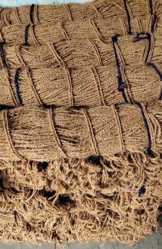 Brown Jute Coir Rope, Thickness: 20 mm