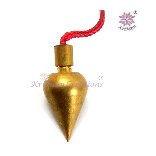 Krinam Creations KC3000 Brass Pendulum Dowsing