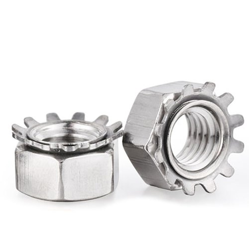 Sarvpar Stainless Steel And Mild Steel Keps Nut