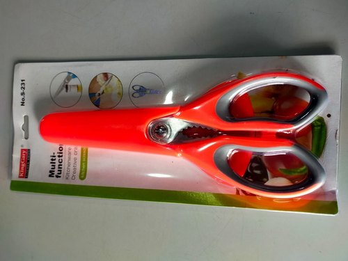 Medium HIGH GRADE PLASTIC Kitchen Scissors, For FISH CUTTING, Model Name/Number: Kinggray