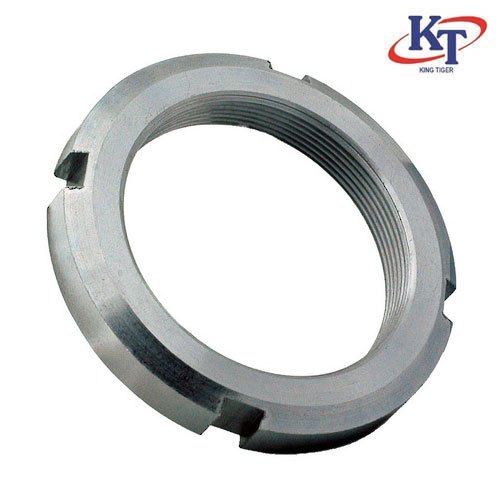 Mild Steel KM Bearing Nut, Size: M10*1 - M200*3