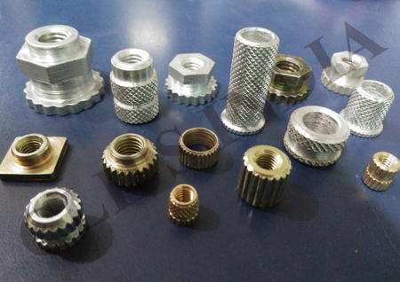 Knurled Insert, Size: M4 to M28