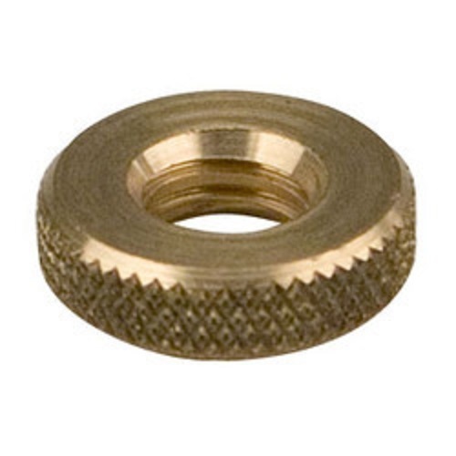 Aluminium Round Knurled Nut, Size: M3 to M10