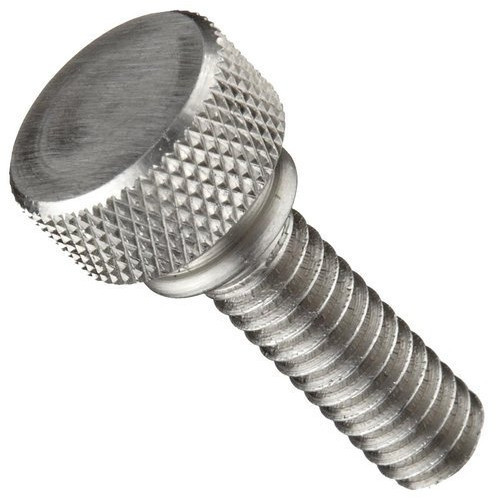 Silver Mild Steel Knurling Bolts