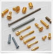 Knurling MS Brass Terminal Screw