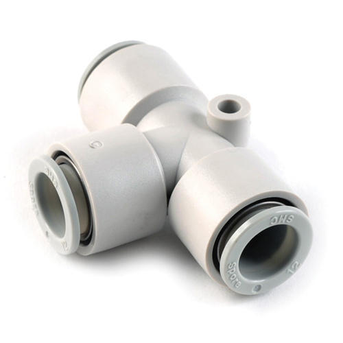 SMC Push-in Tee KQ2T12-00A, Size: 12mm , for Pneumatic Connections