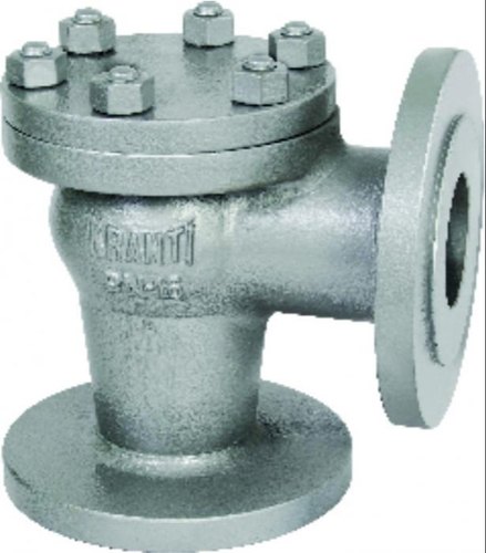 Kranti Cast Iron Angle Lift Check Valve Ibr Approved