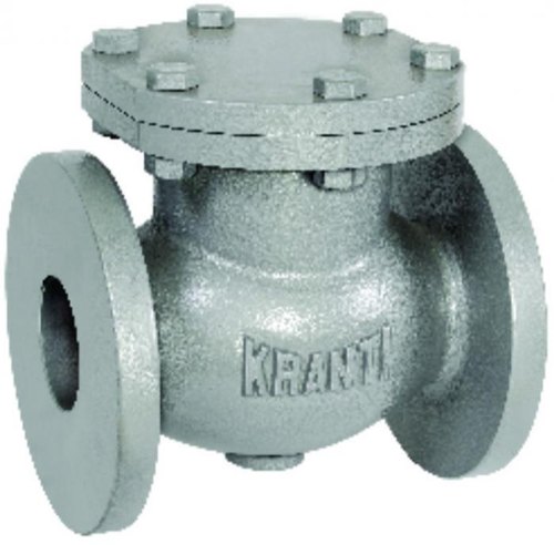 Kranti Cast Iron Swing Check Valve Ibr Approved, Size: From 1.1/2 To 8inch