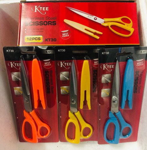 Ktee 30 Plastic Scissors, Size: 8.5 inch, Model Name/Number: KT30