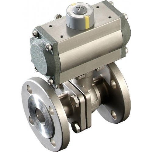 Flanged End L&T Actuated Ball Valve, Size: 1/4 to 8, for Automation