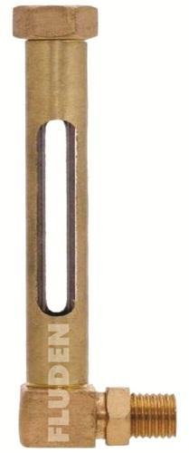 FLUDEN Brass L-Type Oil Level Indicator, Model: LT-OLI