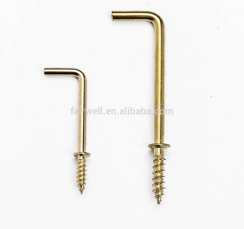L Type Screw Hook, For Industrial, Stainless Steel
