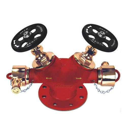 Gun Metal Double Outlet Landing Valve