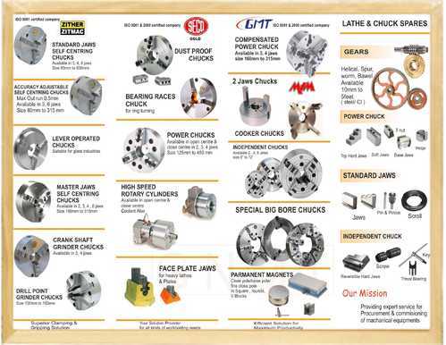 Stainless Steel Lathe Machine Chucks, Material Grade: SS300