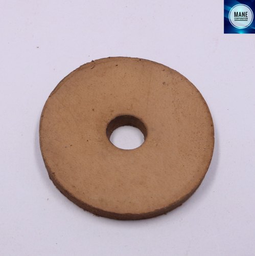 1 Inch ( Diameter) Round Leather Flat Washer, For Industrial