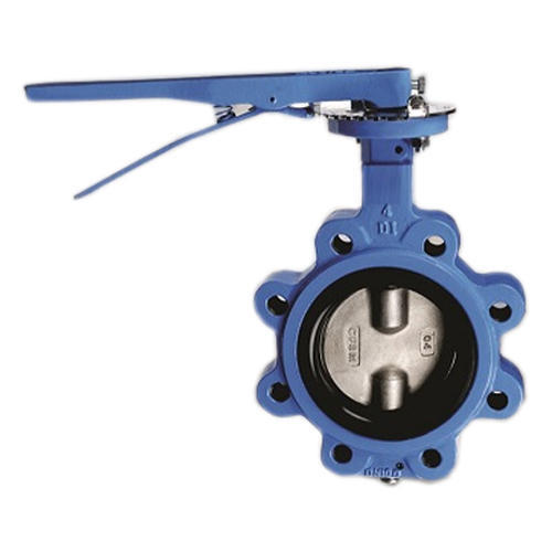 Cast Iron Lever Operated Lug Type Butterfly Valve