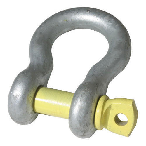 Iron Silver Lifting Bow Shackle, Size: 3/16 - 4 inch