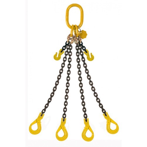 Alloy Steel 3 Legged Chain Sling, Chain Grade: 30, Capacity: 1-5 Ton