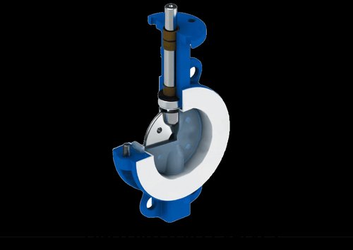 Shaan Lined Butterfly Valve, Model: SI-71
