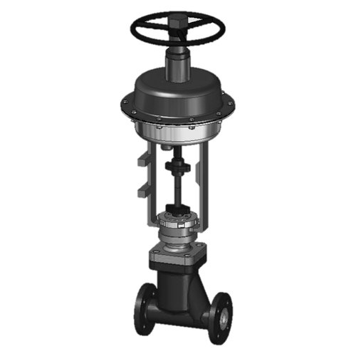 Up To 10 Bar Lined Control Valve, for Industrial