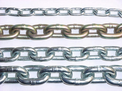 Natural Mild Steel Link Chain, For Industrial