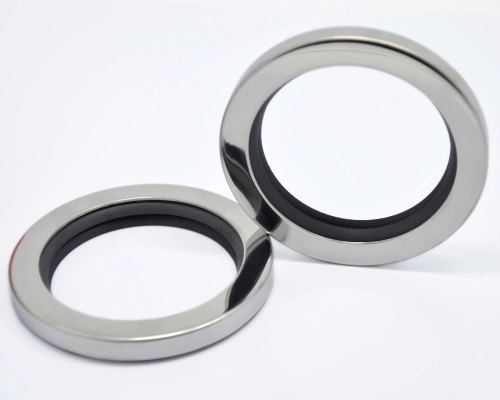 SS + PTFE Silver Black Lip Seal, For Industrial
