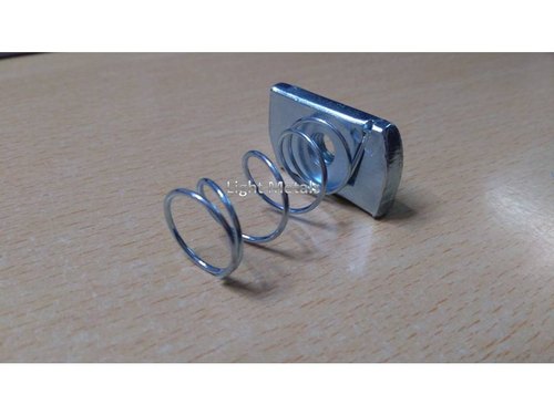 MS India LM Spring Nut for Solar Mounting Aluminum Frames, for Industrial