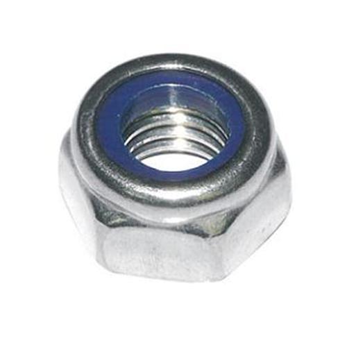 Hexagonal Broaching SS Lock Nut, Size: M4-M12