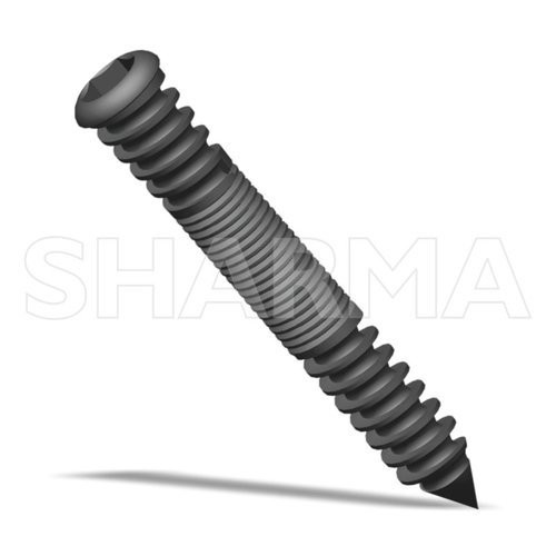 Stainless Steel, Titanium Round 7.0mm Solid Locked Bolts, Material Grade: 316L, 316LVM