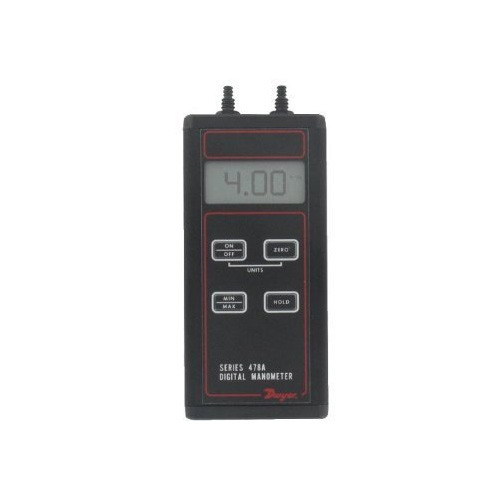 Low Pressure Digital Manometer, -20 To 20 In W.c