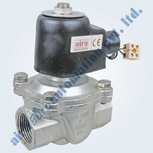 AIRA 2/2 Way Semi Lift Diaphragm Operated Low Pressure Solenoid Valve