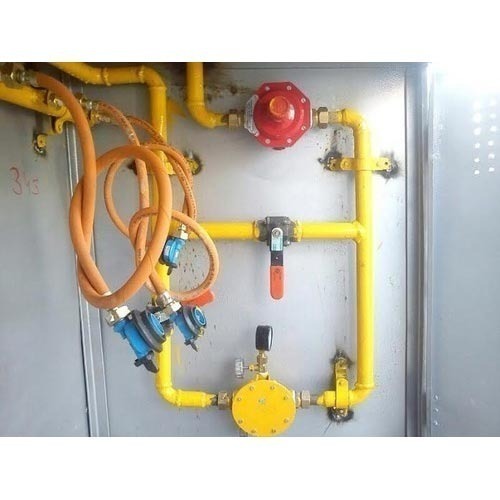 LPG Gas Pipe Line System, For Industrial