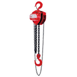 Red Calibrated Hoist Chain