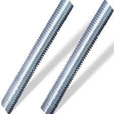 Mild Steel M.S Threaded Stud, For Industrial, Size: M 6 To M 64