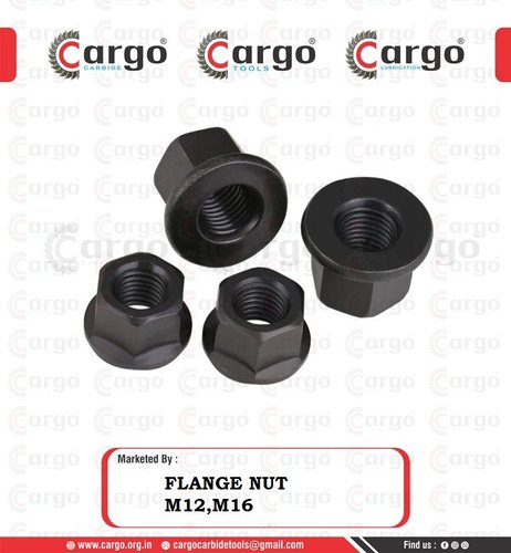 Hexagonal Flange Nut, Size: M12