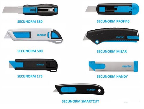 VARIOUS Martor Safety Knives, Model Name/Number: Secupro 625