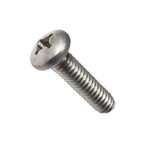 Teknic Fastner Round SS Machine Screws, Packaging Type: Box