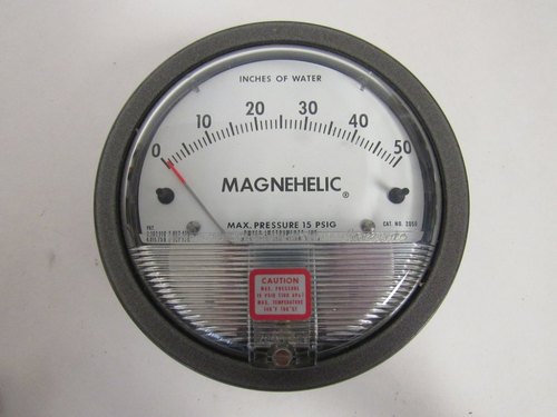 4 inch / 100 mm Magnehelic Gauge Inches of Water, For HVAC Systems