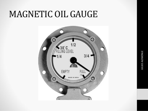 200 - 1200 Mm Stainless Steel Magnetic Oil Level Gauge