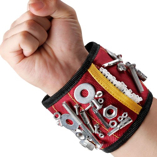 Magnetic Wristband Tool Wristbands Tool Belt Holder for Screws, Nails, Bolts