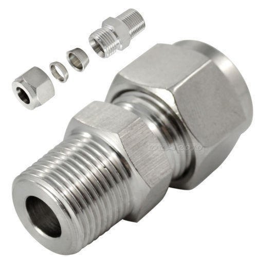 Stainless Steel 1 inch Male Connector Npt, For Chemical Handling Pipe