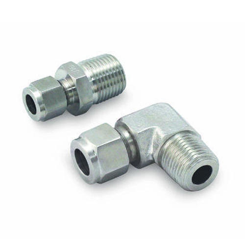 A Saluji Male Elbow Connector Assembly, for Hydraulic Pipe