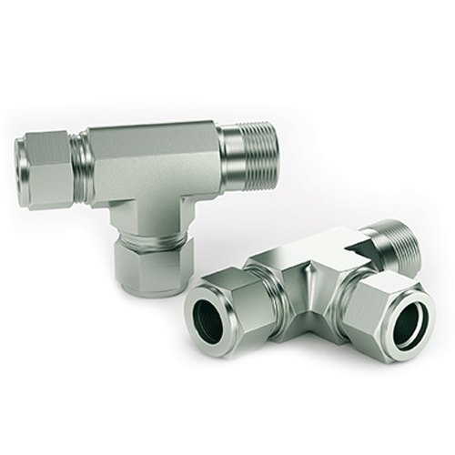 Stainless Steel Male Run Tees, for Structure Pipe