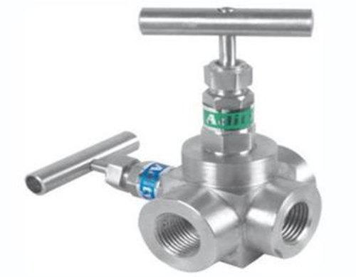 5500 PSI Stainless Steel Manifold Valve, For Water, Size: 20mm