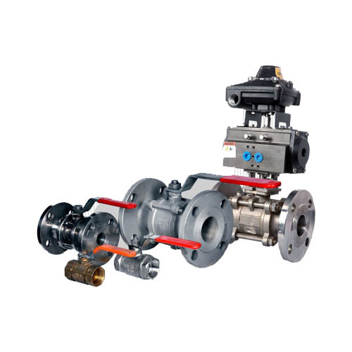 Stainless Steel Auto Ball Valve, Size: 1 To 16 inch